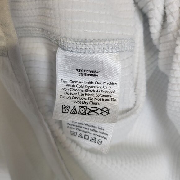 Eddie Bauer First Ascent Women's Medium Pullover 1/2 Zip White - Picture 6 of 6